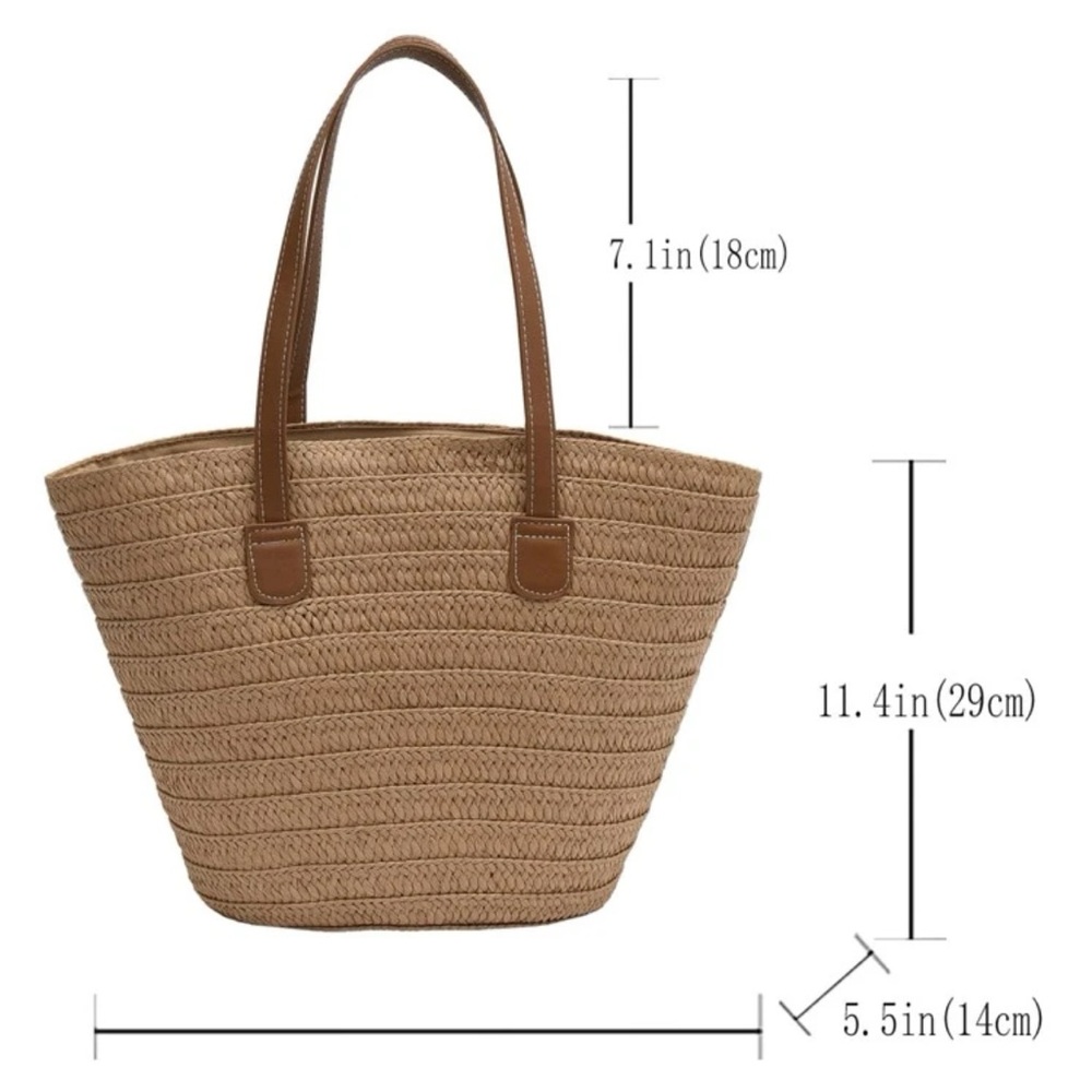 Summer bag / straw bag